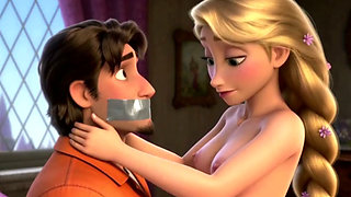 Flynn & Rapunzel: An Innocent Blowjob Adventure