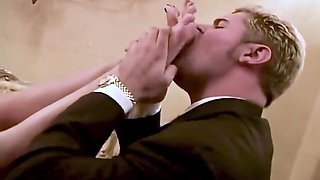 Licking The Feet Of Legendary Fetish Queen With Brittany Andrews And Porno Dan