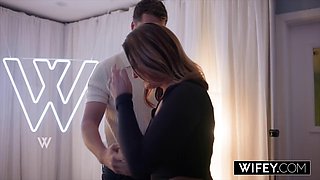 Dan Damage Pounds Big-Tits Brunette Hotwife Paisley West in Public Doggy Style, Making Her Crave a