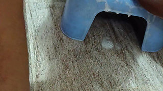 Bhabhi bathing on camra