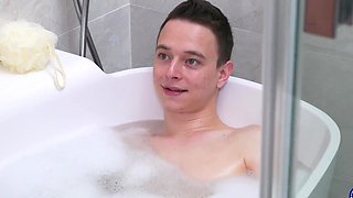 bathing with stepmom that stepson will never forget