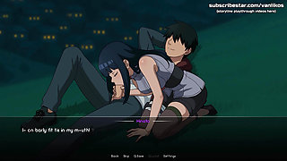 Naruto: Kunoichi Trainer - Big Ass 18yo Hinata Hyuga Teen Public Pussy Sex And Anal With Naruto. He Creampies Her Holes