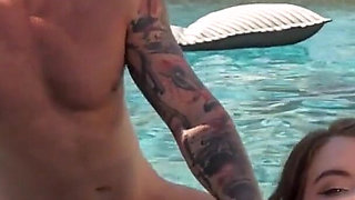 Big Booty Slut Gets Rough Anal Pounding in the Pool - Eden Ivy, Steve Rickz
