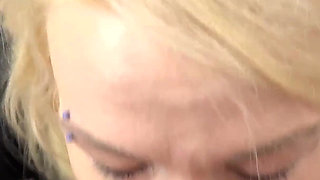 Nova Rae Gives JOI and Swallows a Cock