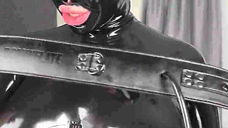 Collared Rubber Doll