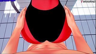 Meru the succubus Bikini doggy sex