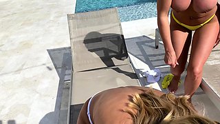 Mexicana blowjob with her big boobs