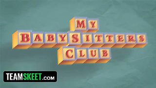 Kinky nanny opens up her boss\u2019 christmas bounty