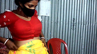 Sexy Hot Aunty And Stepbrother sex in my Home...