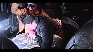 Husband Picks Wife up After Date and Sex in Backseat