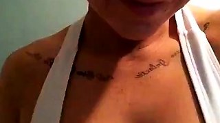 Big-Ass Amateur Mikal Strips and Shows Off Her Assets