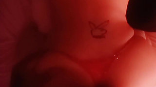 Tiny pussy hungry for cum