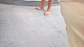 My Stepmama's Travel BFF Got Big Juicy Meaty Feet