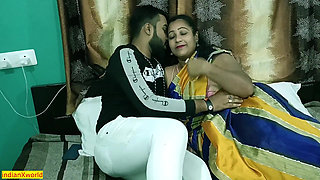 Beautiful Cute Kamwali Bhabhi Sex With Madam Husband