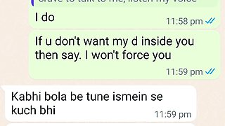 Chubby indian milf watching cock jerking on webcam