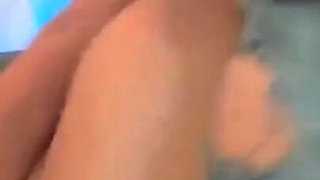 Dildo with Suction Cup on the Floor: Riding Alone for Her