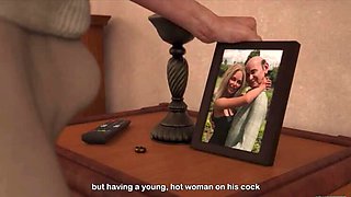 Temptation Chapter 8 - Grandpa Fucks Teen with Big Cock Anal & Blowjob - 3D Animation