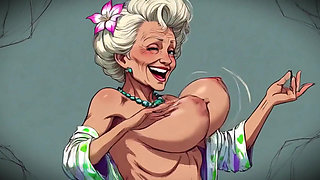 Big Mix of Ai Babes Shaking Tits