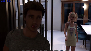 Jack Thigh Fucking His Own 18 Years Old Step Sister in The Bathroom Shower To Keep Her Virginity Intact