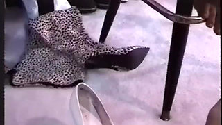 Legendary 90's porn star Nadia Nyce Vintage 3 way