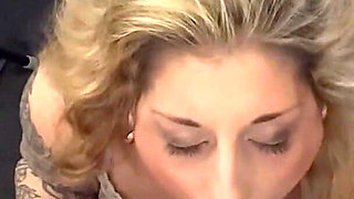 Smoking Girl Cock Worship - POV Smoking Blowjob