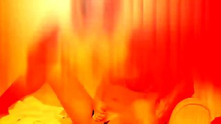 Brunette asian ladyboy in red ridinghood costume ass fucked