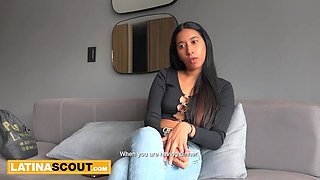 Hefty Yam-sized Donk Latina Teenager Climbs On Top & Rails BWC Producer Til He Jizzes