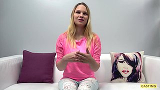 Klara Ignites Czech Casting Passion with Stunning Heat