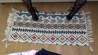 Slutty Real Estate Agent tests the Bed with Her Client .Big Cumshot