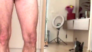 Goddess Bella Rae Mercilessly Busting Balls of Her Slave!