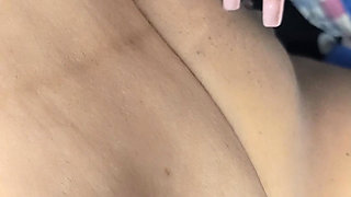 BBW Latina Masturbates While Telling Dirty Lesbian Stories