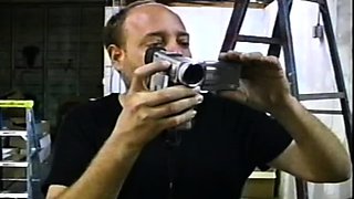 Busty amateur brunette toying herself on web cam