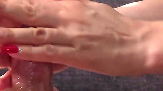 My Wife Gives a Oil Penis Massage to a Bisexual Guest. I Cum on the Guest. Ep 32711