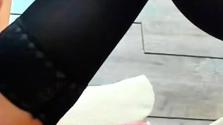 Close up MILF masturbation