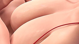 Huge Boobs Mercy Gym Training & Sperm Toy Inflation 3D Animation Overwatch