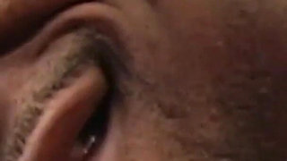 Busty ebony skinned Xena fucks and sucks a big black cock