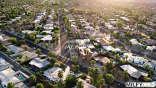 Milfy Fit MILF Justine Fucks Young Stud in His Classic Car