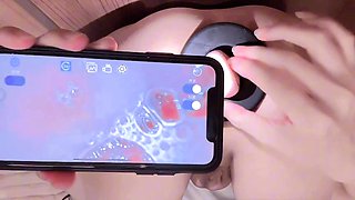 Gaping ass fetish toying from booty slut