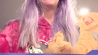 67 Giantess Eating & Burping