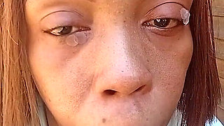 Face Fetish, Lip Ferish, Extreme Close-up Countdown to Cum...