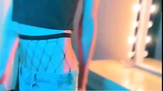 Solo webcam tranny masturbation