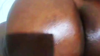 Big White Cock Versus Big Black Booty