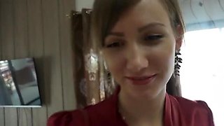 Step Mom Seduces Me Under Table - Petite Angel The Dreamgirl Blowjob POV