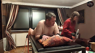 Domlady Mia - Punishment of Terror for the Slave - Training: Ass Fucked by the Fucking Machine - Part 1