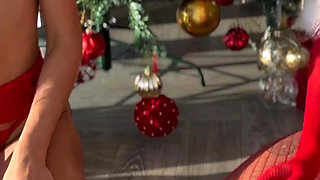 Santa's Little Sluts Open Their Christmas Gifts