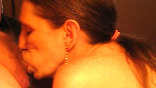 i love mouth fucking my pimp husbands cock i bang him balls deep with every stroke of mouth at the end you see a mouth full  cum