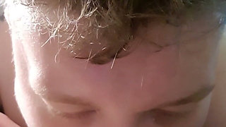Nasty Deepthroat Slave Spits and on It