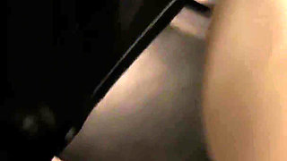 Risky Car Sex in Public Parking Garage - Started with Handjob, Ended Doggy!