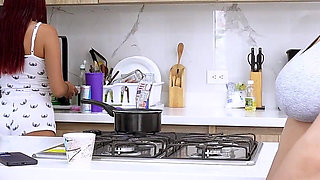 I Visit the Neighbor for Sugar, but Her Husband Gives Me a Penis