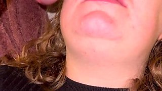 Danish Caroline Drinks Piss And Cum With Passion